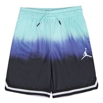 Nike Boys Jordan Brand Ombre Mesh Shorts 95B527-023 Black Purple Green Size S - £31.97 GBP