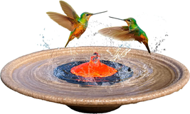 Quackups Solar Bubbler Fountain for Hummingbirds, Small Birds, Bird Bath Fountai - £40.96 GBP
