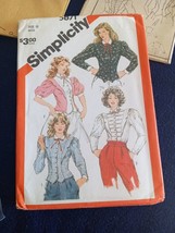 Simplicity Pattern 5871 Misses blouse Sz 12 uncut - £5.79 GBP