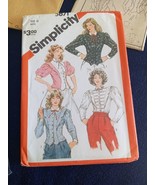 Simplicity Pattern 5871 Misses blouse Sz 12 uncut - €6,98 EUR