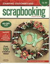 Stamping, Stationery and Scrapbooking Magazine 4th Quarter 2012 From Hobby Lobby - £3.18 GBP