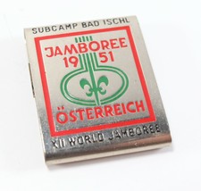 Vintage 1951 XII World Jamboree Osterreich Boy Scout BSA Metal Belt Medallions - £9.34 GBP