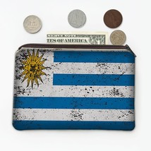 Uruguay : Gift Coin Purse Flag Retro Artistic Uruguayan Expat Country - £7.85 GBP