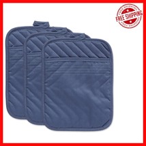 Machine Washable Heat Resistant Pot Holder Set - Customize with 3 Pieces... - $23.27