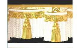Curtains b653346 Wallpaper Border - $29.95