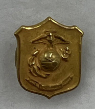 Marine Corps Insignia PIN Tie Tac 10k Gold - $89.99