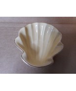 Designed by Carolina Yellow Porcelain Shape Seashell Soap Dish 4 1/4&quot; Go... - £8.67 GBP