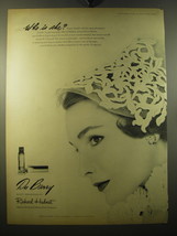 1950 Richard Hudnut Du Barry Beauty Preparations Ad - Who is she? - £14.50 GBP