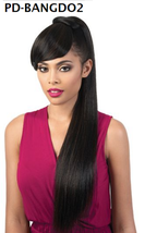 Oradell Motown Tress PD-BANGDO2 Ponydo Curl Able With Side Bang Straight, OL30" - $11.99