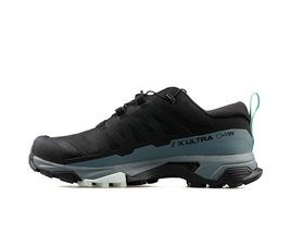 Salomon X Ultra 4 Gore-TEX Hiking Shoes for Women, Black/Stormy Weather/Opal Blu - £167.28 GBP