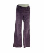 Vintage Y2K Purple Denim Flare Jeans With Zip Pockets &amp; Rhinestone Accents - $341.93 MXN