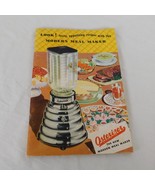 Osterizer Vintage 1953 Modern Meal Maker Recipe Book Instruction Manual ... - £11.63 GBP
