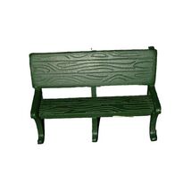 Department 56 Heritage Village Metal Park Bench Green Towns Square Park ... - $92.54 MXN