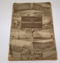 Souvenir of the English Football League Jubilee 1888 1938 Soccer Vintage Book - £15.33 GBP