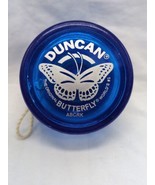 Vintage Duncan Blue Butterfly Yoyo Toy - $15.83