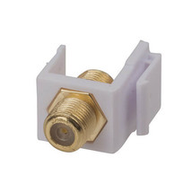 Keystone Insert Connector (White) - F81-F81 - £11.97 GBP