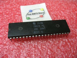 Zilog Z8470-PS Z80 DART IC 40 Pin DIP Plastic - Used Pull Vintage Qty 1 - $5.69