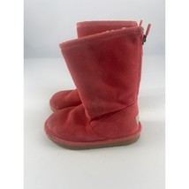 Ugg Boots Kids Size 11 Pink Classic Sheepskin Winter Boot Wild Rose Kidcore - $48.50
