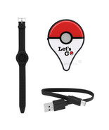 Red Letsgo Auto and Manul Catch USB Rechargable For Pokemon Go Plus Wris... - $44.23