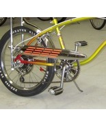 Black The JUDGE Chainguard DECAL STICKER fit Huffy Muscle Bike Bicycle - $241.62 MXN