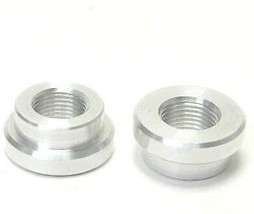 Aluminum Female NPT Weld On Bung With Step : 3/8 Npt, Pack of Two - $20.50