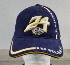 RARE Embroidered NHL Scott Walker #24 Nashville Predator Strapback Hat - £32.03 GBP