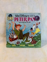 A Disneyland Record and Paperback Book Peter Pan 1977 Songs From The Film - £8.48 GBP