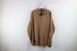 J Crew Mens Large Faded Flannel Collared Long Sleeve Button Down Shirt B... - $29.65