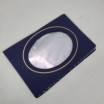 Vintage 1970s Photo Album 6.5x4.5x1 Inch Blue Fits 5.5x3.5 Inch Pictures - $13.10