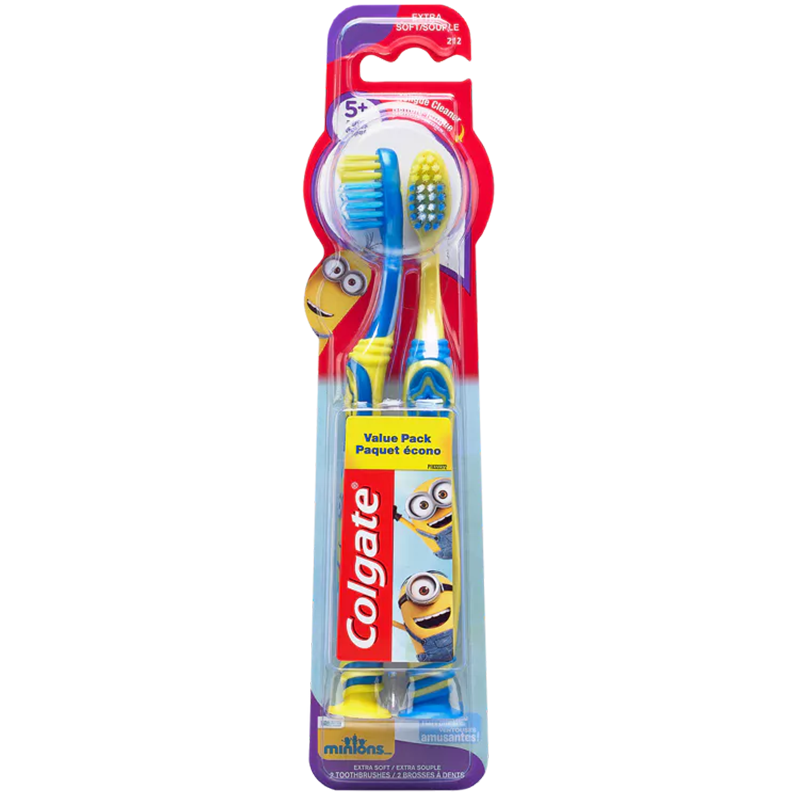 Colgate Junior Toothbrush Minions Twin Pack