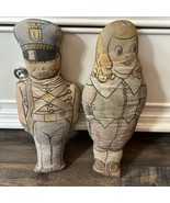(2) 1930s Quaker Crackels Cloth Character Doll Cereal Advertising Premiu... - $136.63 CAD