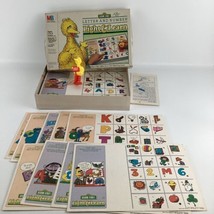 Sesame Street Letter Number Light &amp; Learn Matching Game Big Bird Vintage... - £30.57 GBP