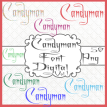Candyman Font Digital Vol.1 - $1.25
