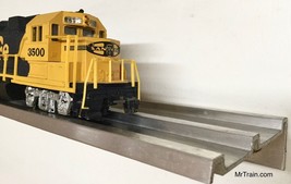 Model Train HO Scale Model Railroad Display Shelf | Set of 2 - £56.15 GBP