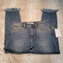 Sam Edelman Stiletto Frayed High Rise Skinny Jean Size 6 - £47.09 GBP