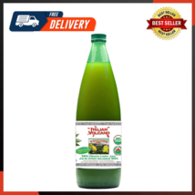 USDA Organic Lemon Juice 1 Liter Bottle - 2 Pack - $35.97