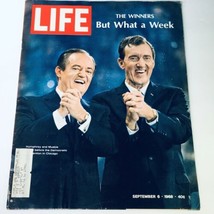 VTG Life Magazine September 6 1968 - Hubert Humphrey &amp; Ed Muskie in Chicago - £10.35 GBP