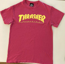 Thrasher Skateboard Magazine Pink T-Shirt Women’s Size Small  - £8.69 GBP