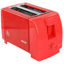 Better Chef Compact Two Slice Countertop Toaster in Red - £47.68 GBP