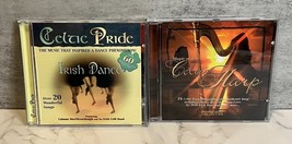 Celtic Pride &amp; Magic of the Celtic Harp CD Lot- Discs Mint - £5.95 GBP