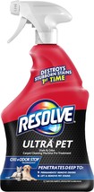 Resolve Ultra Pet Odor and Stain Remover Spray, Carpet Cleaner, 32oz - $29.99