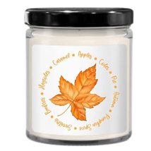Fall Candle, Autumn Themed Decor, Cozy, Cute Minimalist Idea for Neighbo... - $24.95