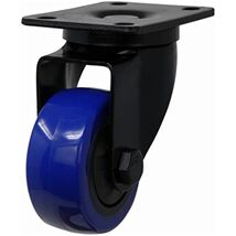 3660 Blue Diamond TPU Wheel Caster, 3-in. D, Double Ball Bearing Swivel,... - $34.94 CAD