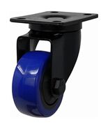 3660 Blue Diamond TPU Wheel Caster, 3-in. D, Double Ball Bearing Swivel,... - $34.94 CAD