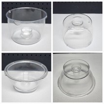 Kitchenaid Food Processor KFPW760 Replacement Part Clear Bowls Lot of 2 - $24.74