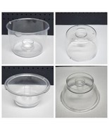 Kitchenaid Food Processor KFPW760 Replacement Part Clear Bowls Lot of 2 - £19.60 GBP