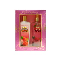 2 piece gift set strawberry nights fragrance mist/ Moisturiz lotion 8 oz - $21.99