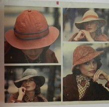 Vogue  8836 Brimmed Hat Size medium cut - £3.17 GBP