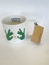 NWT Starbucks ASL Deaf American Sign Language Mug Limited Edition 2018 - £12.65 GBP