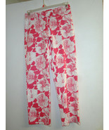 Key West pink and white cotton pants   Size 2    - $31.11 CAD
